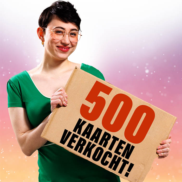 500 kaarten verkocht afbeelding